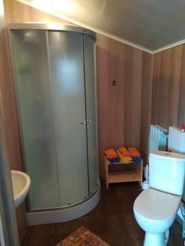 Фото номера Трехместный номер «Комфорт» с душем Гостевой дом Agrousadba Mirnaya г. Ozersko 2